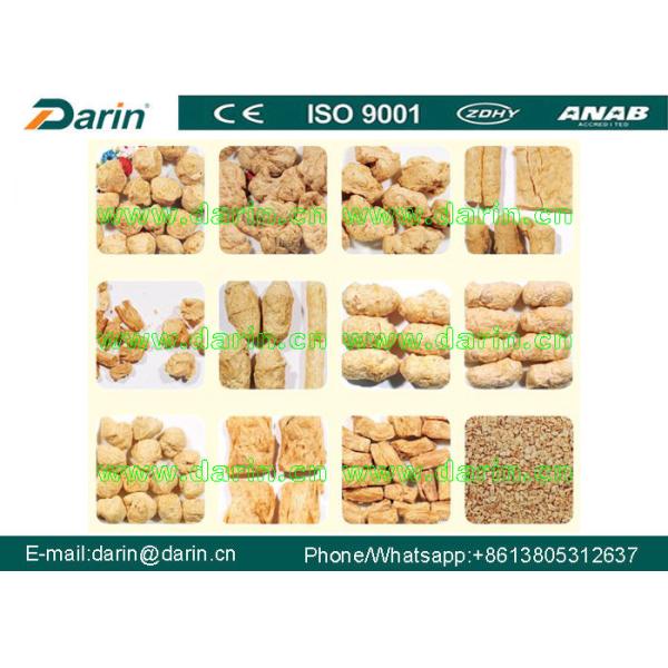 380V Automatic Soya Extruder Machine 50HZ Food Extrusion Machine