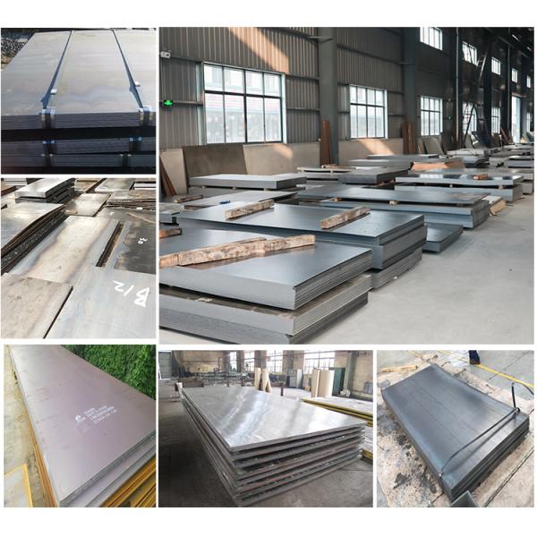 1m - 6m Placa de acero suave laminada en caliente Q235 Q345b Hoja de acero A36