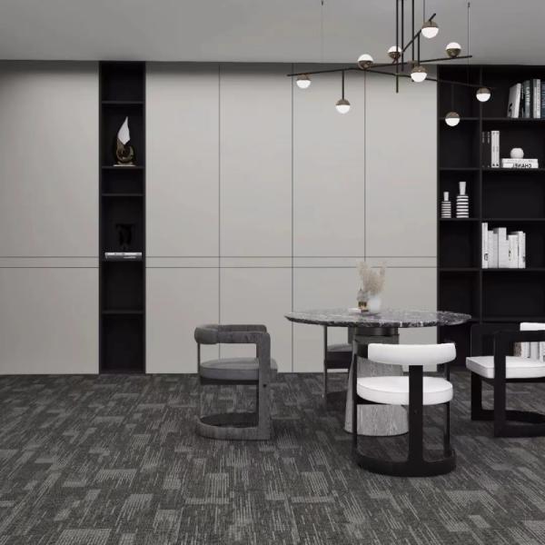 Machine Made Office Carpet Tiles 50x50cm Squares for Office Flooring Solution