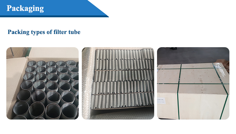Customized 150 Micron Corrosion Resistant Stainless Steel Filter Tube Mesh Cylinder