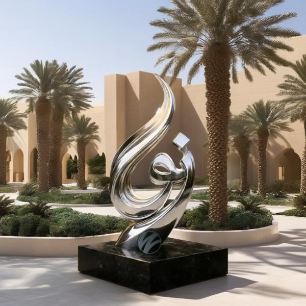 Bespoke Modern Metal Sculpture: Commission Your Signature Outdoor Art Piece