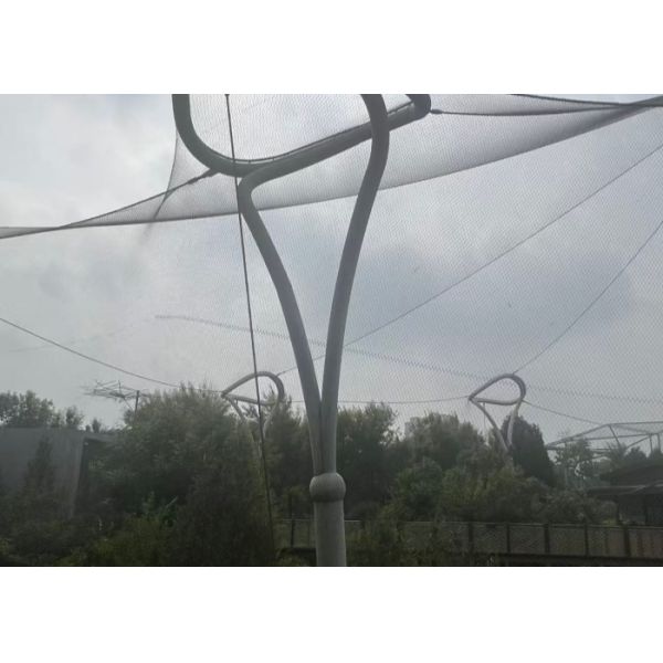 Weather Resistant Aviary Mesh Ferrule Type Stainless Steel Net For Avairy