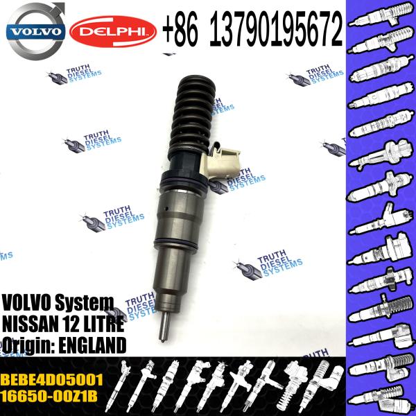 Direct Sale Diesel Fuel Injector 16650-00Z1B BEBE4D05001 For NISSAN 12 LITRE