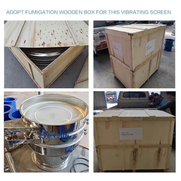 High Quality Automatic Round Detergent Powder Sieving Machine For Chemical Industry