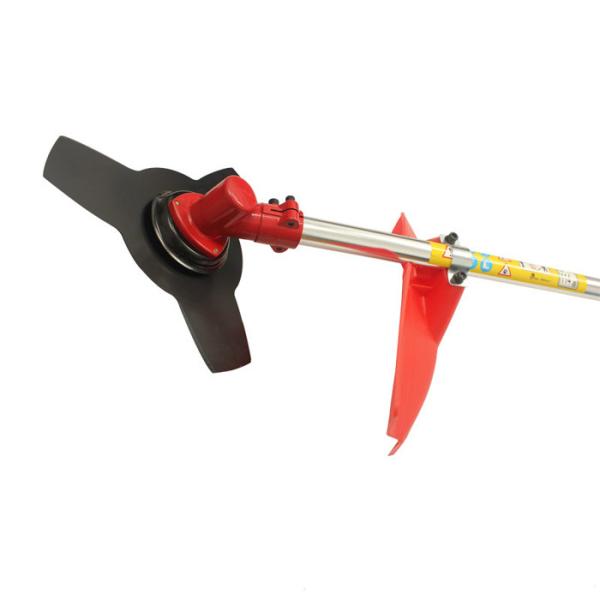 brush cutter spare parts with 43cc gasoline engine with nylon cutter and metal blade
