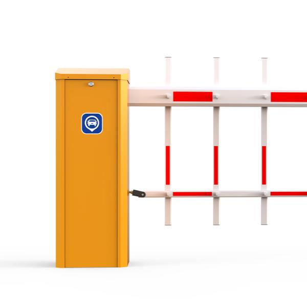 DC Brushless Car Barrier Gate Operator 1.5S - 6S Powder Coating For Parking Lot