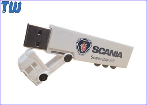 Mini Truck 8GB USB Stick Swivel Driver's Cab Logo Printing on Body