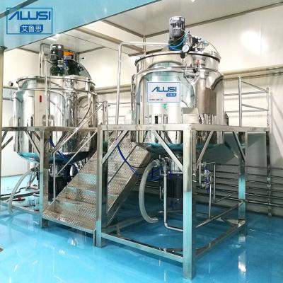 Vapeur du homogénisateur 500L de mélangeur de vide de sauce/chauffage électrique