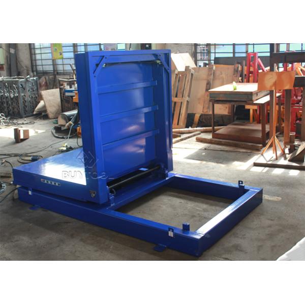 Industrial Electric Lift Table 1000kg 0 To 90 Degrees Flip Platform