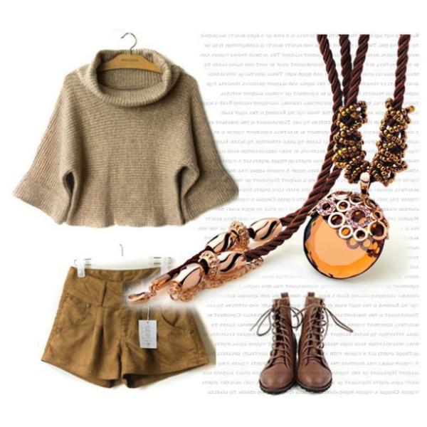 South Korean imports jewelry refined crystal sweater long section of rope chain necklace