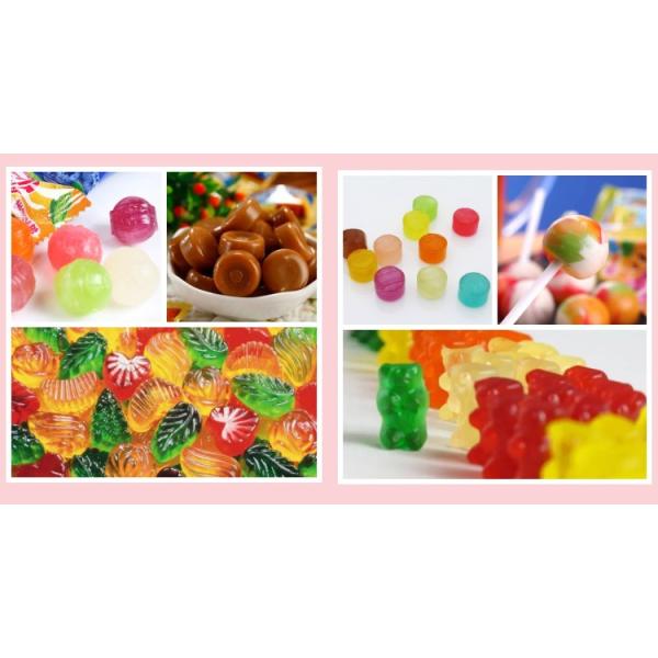 Soft Candy Production Line Automatic Gummy Candy Bear Making Machine 1900*900*1620mm