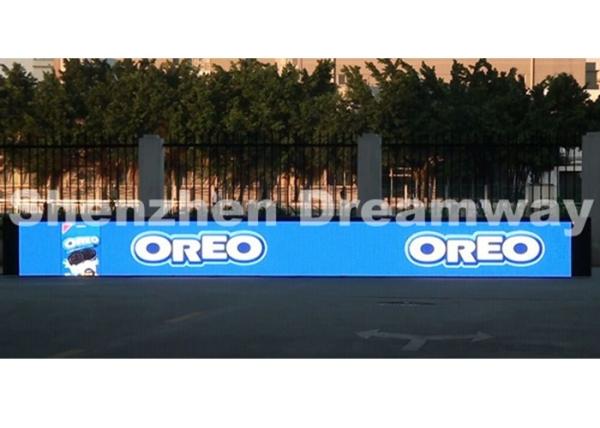 Aluminum Rental Soccer Stadium Perimeter LED Screen PH 10 Soft LED Module