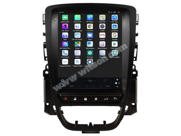 9Écran.7  Tesla Écran Android vertical Pour Buick Regal Opel Insignia 1 2008-2013 Multimédia pour voiture Stéréo GPS Lecteur de jeu de voiture