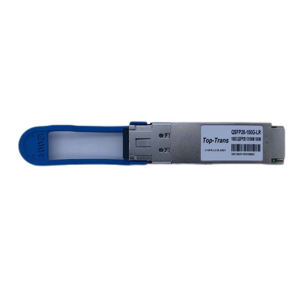 Дуплекс QSFP-100G-LR оптики 10KM SMF LC ости QSFP28 100G PAM4 одиночный Lambda