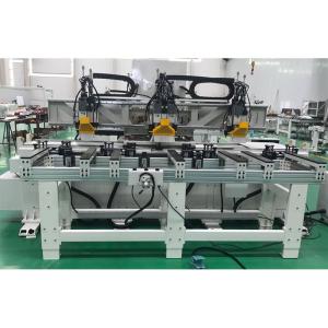 riple-Head Door Pocket Lock Tongue & Hinge Slot Processing Machine