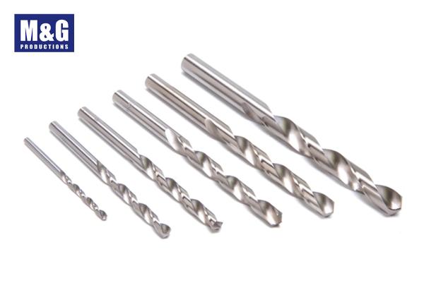 DIN 338 HSS (M2) Fully Ground Jobber Drill Bit Bright Finished 118° Point