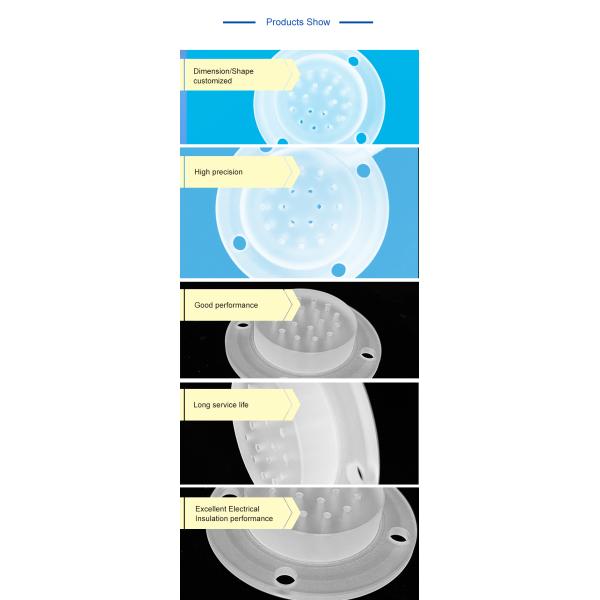 Кварц Cnc разделяет качества электрической изоляции высокой точности превосходные