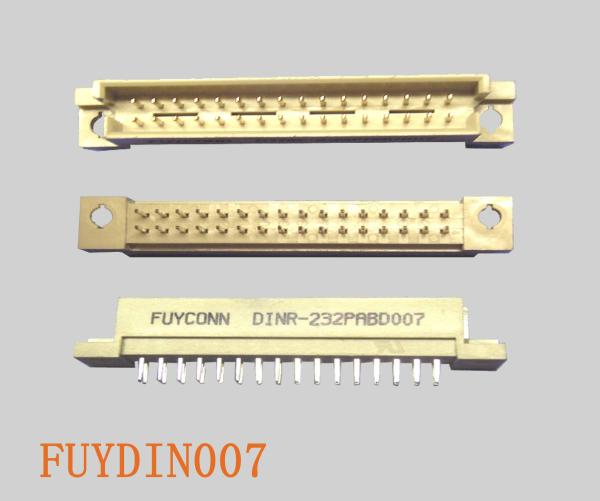 2 conector vertical do PWB Eurocard DIN41612 do conector do PWB das fileiras 2*16P 32 Pin Male