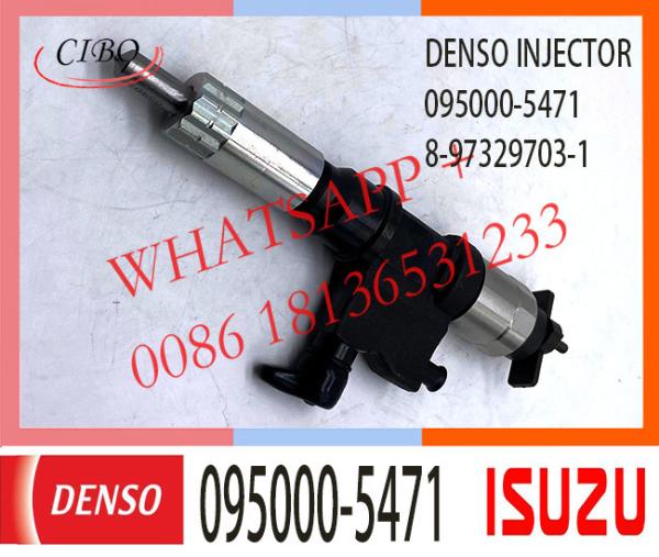 Injetor comum do trilho do bom preço 095000-5470 095000-5471 9709500-547 para a máquina escavadora 4HK1 8973297032 8-97329703-0 de Isuzu/JCB