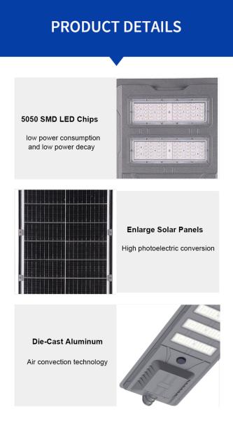 Lámpara de jardín de luz solar LED