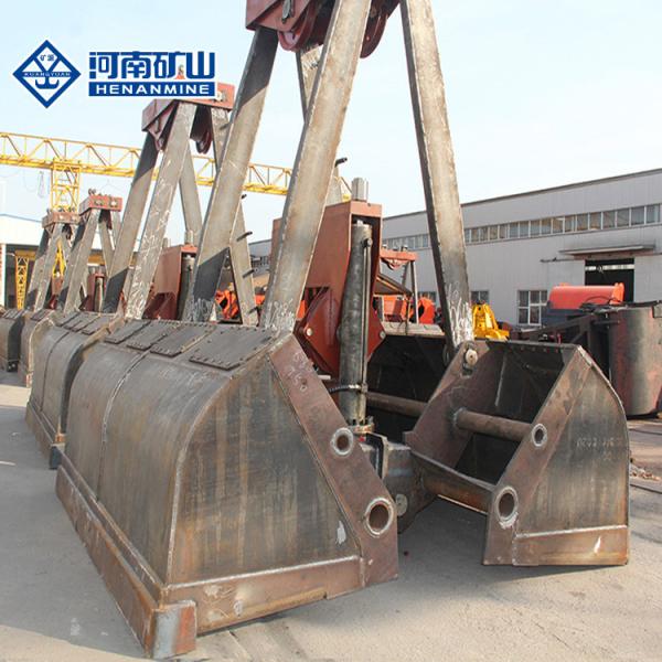 Orange Peel Crane Spare Parts Double Rope Grab 18 - 25mpa Hydraulic Pressure