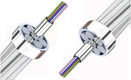 PBT Type OPGW Optical Ground Wire Large Diameter Multi Mode OEM Length