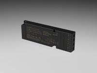 ETSC 24W-12V controlador LED de voltaje constante ultra delgado para el ajuste de tiempo y CCT