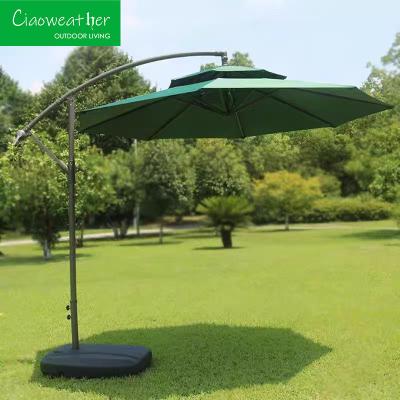 Parapluie extérieure populaire Uplion Parapluie de jardin à rayonnement solaire à chandelier fort en couleur personnalisée