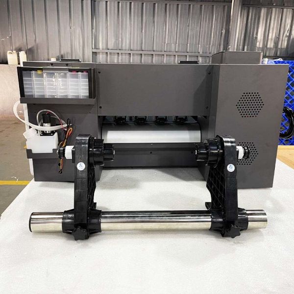2heads A3 33cm DTF Inkjet Printer Shaker Dryer Oven Multi-function Automatic Digital Design Multi-color T-shirt Printing Machine