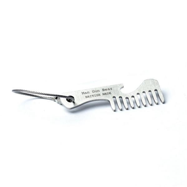Cheap Cool Promotion Gift Fancy Laser Engrave Blank Stainless Steel Mini Keychain Beer Bottle Opener with Wire Line Ring