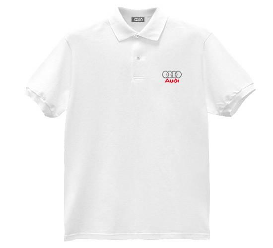 100% Polyester Quick Dry POLO T Shirts With Plain Blank V - Neck Screen Printing Method