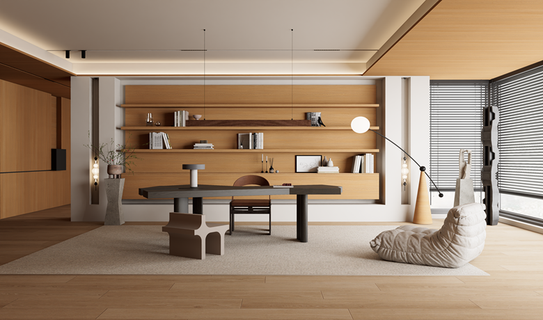 Red Oak Wood Grain Decor Paper for Home & Commercial Spaces