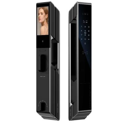 3D Face Recognition Fingerprint Passcode IC Card & Key Video Doorbell Door Lock