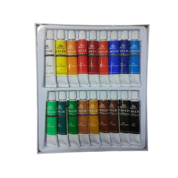 Quick Dry Acrylic Paint Pigment , Wood Paint Set Acrylic Colors For Painting