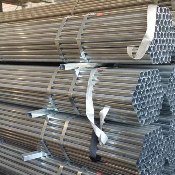 DX53D Grade 0.14mm-0.6mm Galvanized Steel Round Pipe G550 ST52 S355
