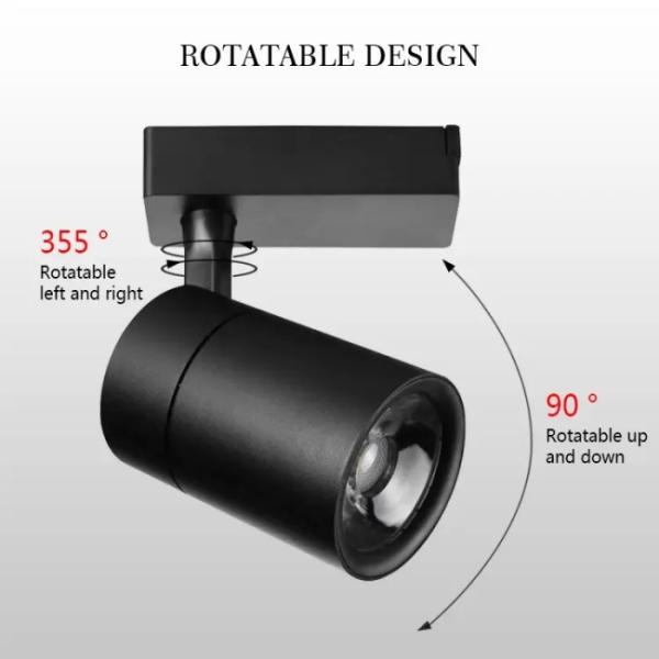 Свет 30w следа коммерчески заливки формы фары следа СИД алюминиевый