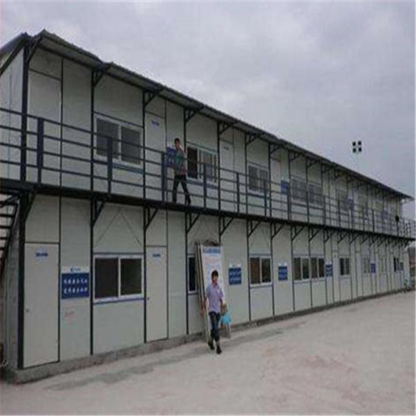 waterproof greywhite prefabricated house with 50mm eps sandwich panels for warehouse