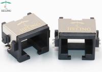 Perfil baixo protegido de bronze RJ45, conector RJ45 de Tab Up Female Lan SMT impermeável