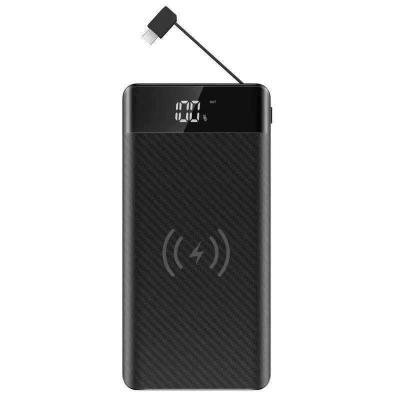 Real Power 20000mAh QI Wireless Charging Power Bank 5V 2A Dual USB