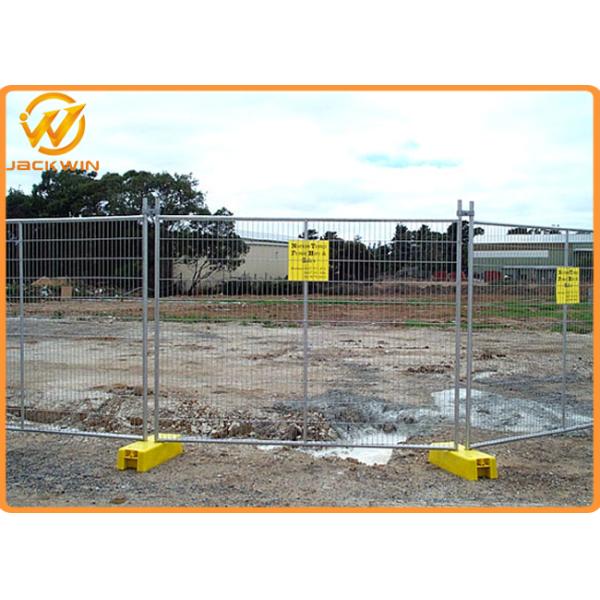 Galvanized Welded Wire Mesh Standard Site Temporary Safety Fence Panel for Construction / Garden
