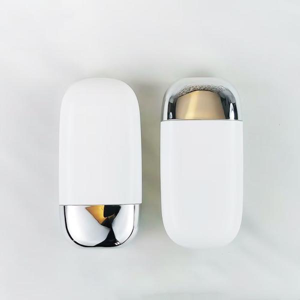 Heavy Wall Cap PE Material 30ml 50ml Sunscreen Foundation Serum Lotion