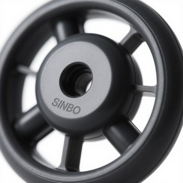 Omni Wheel Nylon Roller High Precision High Wear Resistance For Service Robot Chassis Customized