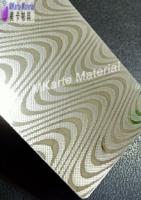 Placa de aço laminada de cartão Textured ou modelado para a laminação do cartão