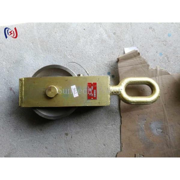 Poleas de tendido de conductor de finalización de 160 mm 30KN-80KN Carga Ratel