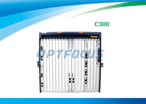 OLT C300 GPON EPON Make Mass FTTx roll-out Easier Class  B+ 20km - 60km