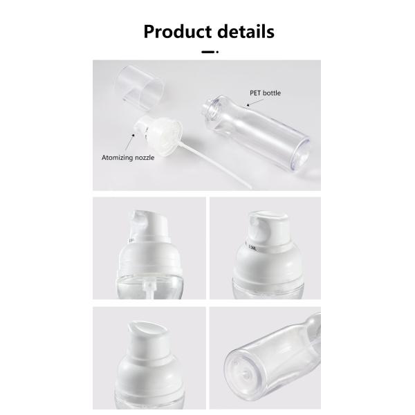 Odorless Cooking Oil Spray Bottle Rotating Nozzle PET 250ml