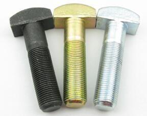Din7992 Class 4.8 Stainless Steel T Type Bolt For Rail M6 - M36 Size