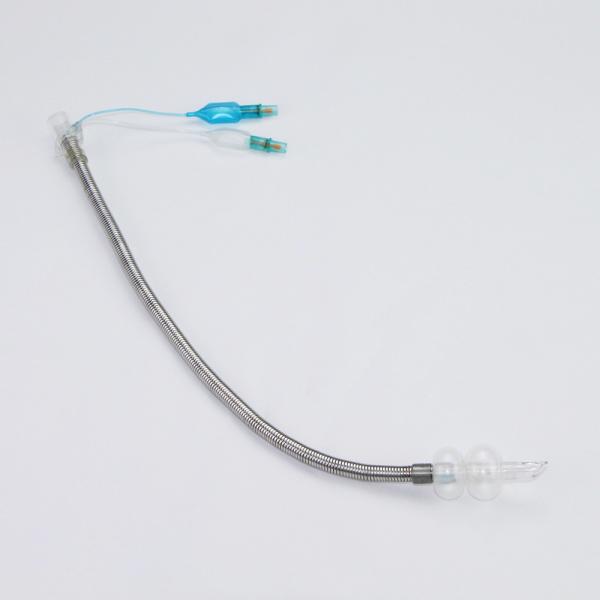 Tubo endotraqueal resistente al láser con doble manguito con ojo de Murphy
