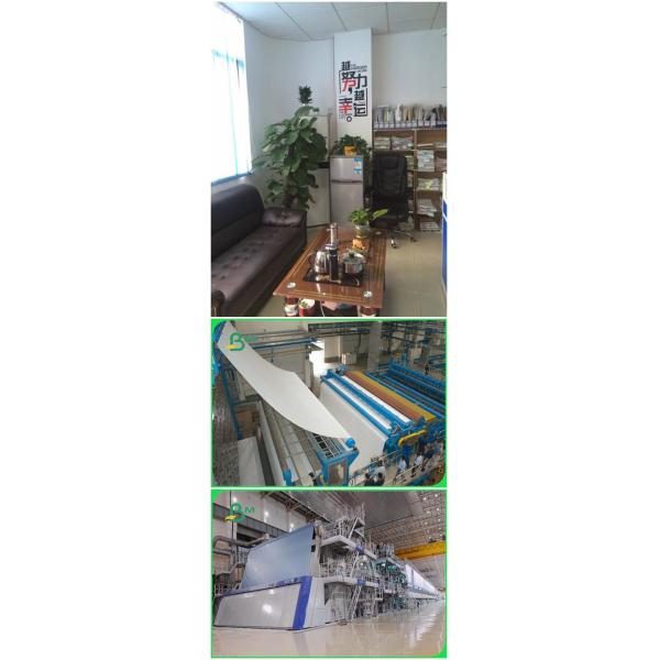 Food Safety PE Coated Kraft Paper 30 - 350gsm White / Brown Color For Food Wrapping