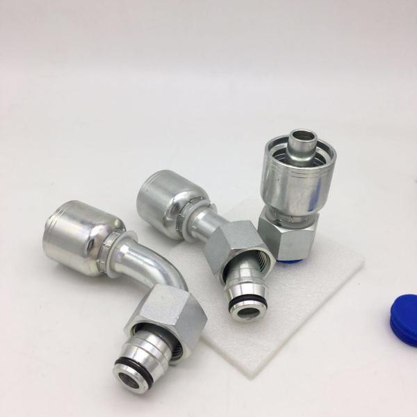 Female Stainless Steel 74 Degree Cone Metric Hydraulic Hose Fittings